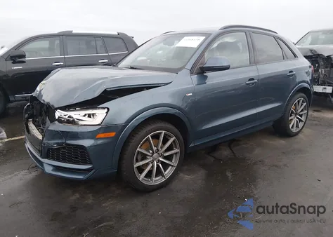2018 Audi Q3 2.0T Premium/2.0T Sport Premium z USA, uszkodzony, nr VIN WA1JCCFSXJR003954
